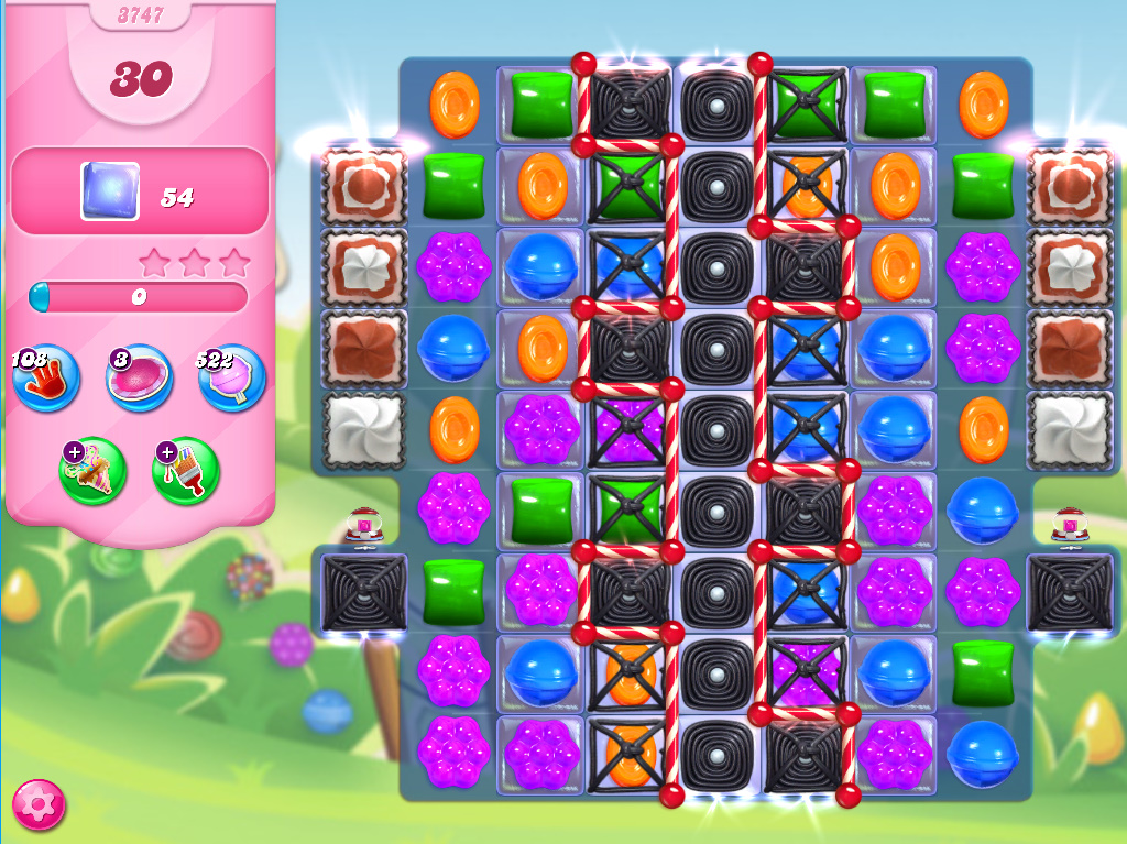 Candy Crush Saga level 3747