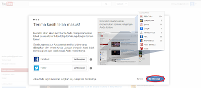 pemberitahuan fitur youtube