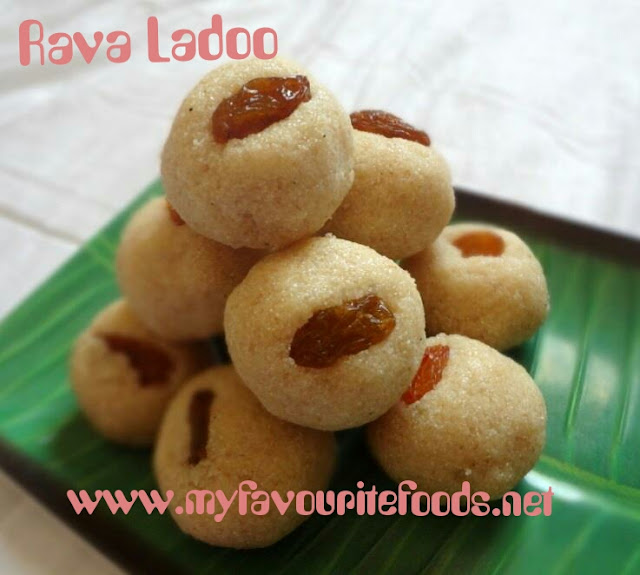 Rava / Semolina Ladoo