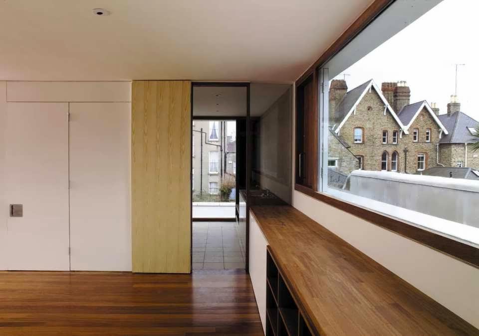 3D Purple Square Box House Minimalist Design Make Simple and Elegant