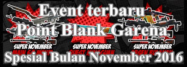 Event PB Garena 1 November 2016 Dapatkan Kriss S.V PBIC 2016 Gratis