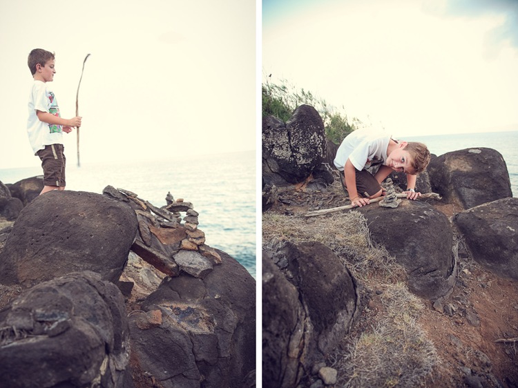 stacking rocks