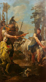 Dictatorship Offered to Cincinnatus by Giovanni Battista Tiepolo - History Paintings from Hermitage Museum