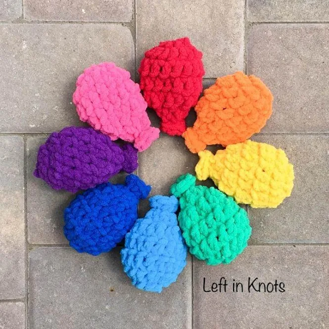 Summer Crochet Water Balloons by Left in Knots