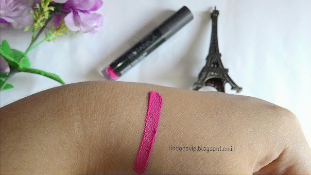 review mineral botanica soft matte lip cream pink parfait