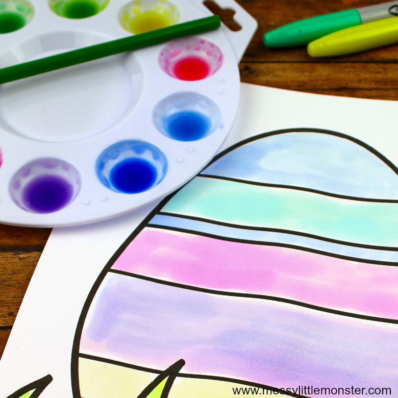 homemade watercolor paints for kids