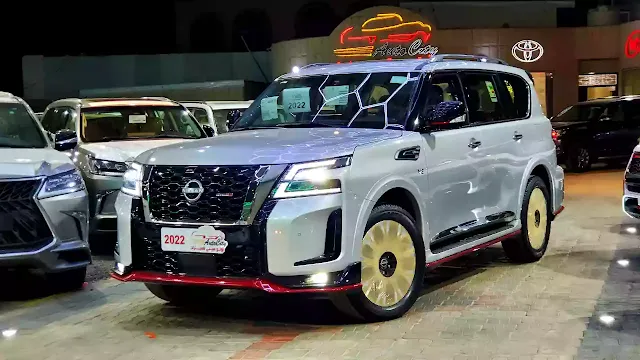 شاهد.. سعر نيسان باترول 2022 نيسمو فل كامل Nissan Patrol