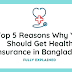 Top 5 Reasons Why You Should Get Health Insurance in Bangladesh 2022