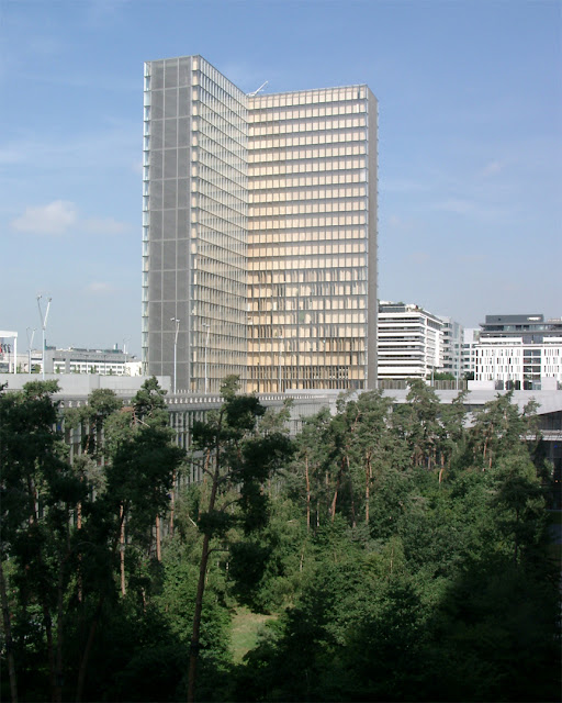 Internal garden, Site François-Mitterrand, Bibliothèque nationale de France, Quai François-Mauriac, Paris