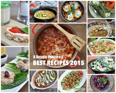 Best Vegetable Recipes for Everyday 2015 ♥ AVeggieVenture.com. Want to eat more vegetables? Find new ideas and inspiration in this special year-end collection of everyday recipes for vegetable lovers. Many vegetarian, vegan, low-carb, paleo and Weight Watchers friendly recipes.