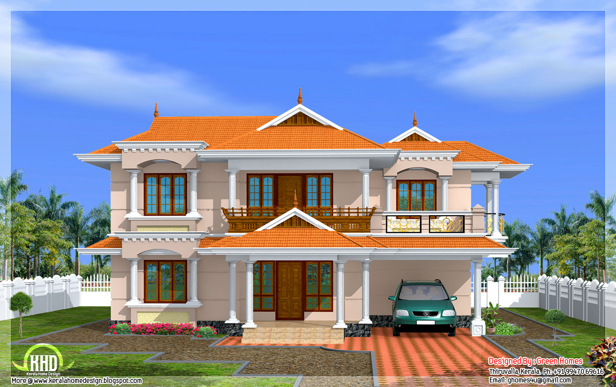 Kerala model home in 2700 sq.feet  Indian Home Decor