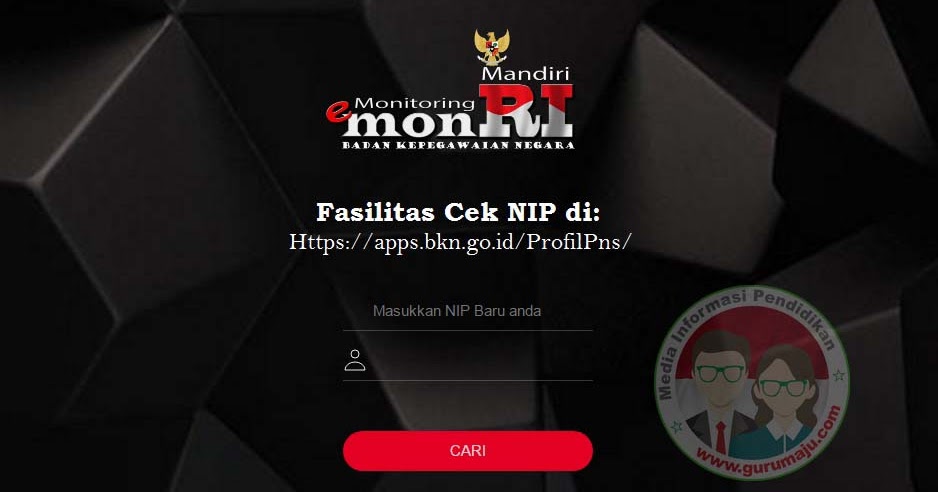 CARA CEK KENAIKAN PANGKAT PNS di Laman Baru BKN https://apps.bkn.go.id/ - GURU MAJU