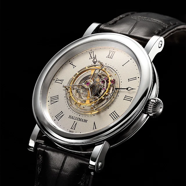 Haldimann H1 Flying Central Tourbillon Mechanical Hand-wound Watch