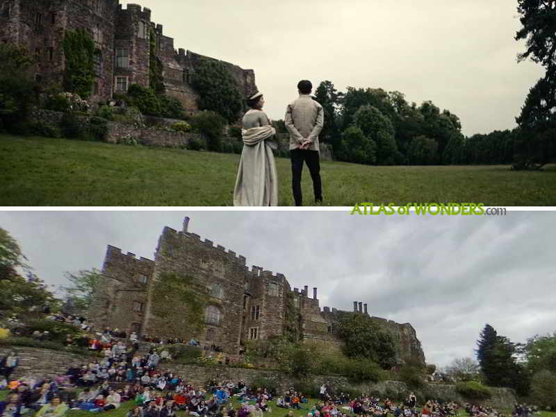 Berkeley Castle movie shoot