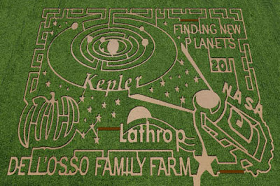 Corn Maze at Dell'Osso Farms in Lathrop, California | Amazing Corn Maze Designs