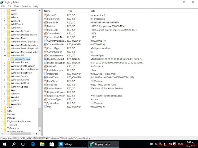 Windows 10 Bulld 10159 full iso