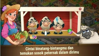  Pada kesempatan ini aku akan membagikan kepada kalian semuanya sebuah permainan menjadi  Farm Dream Village Harvest Mod Apk v1.5.8 (Unlimited Money)