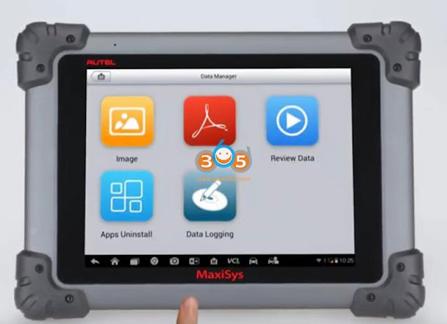 Autel MaxiSys How to Send Data Log 9