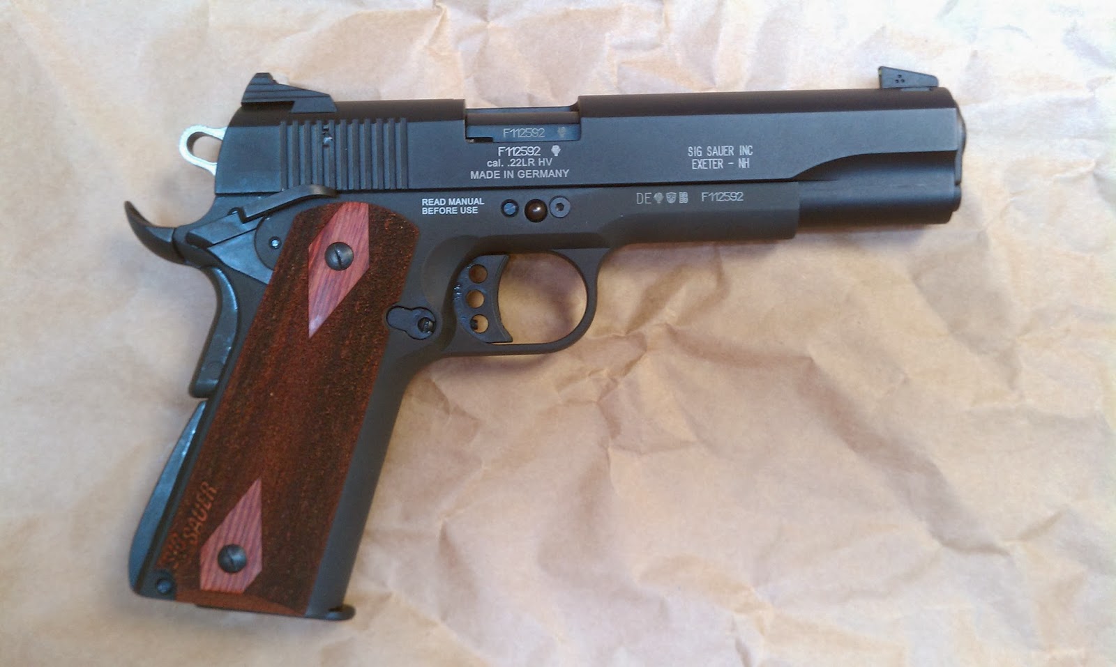 Sfera Gun Club: Sig Sauer 1911 RCS .45 ACP Πιστόλι