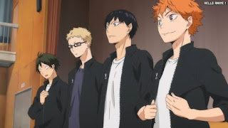 ハイキュー!! アニメ 第1期5話 1年 日向翔陽 影山 月島蛍 山口 | HAIKYU!! Episode 5