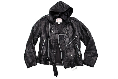 Moto Jacket on Us Rags Patch Worked Motorcycle Jacket In Black  220 00 Sale  165 00