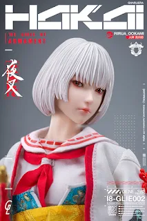 Action Figure 1/6 I8GLIE002 Rirua Ookami - The Girls of Armament, i8TOYS