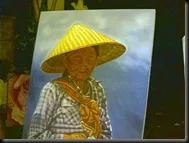 Malang Tempo Doeloe 2010 Old Woman Painting