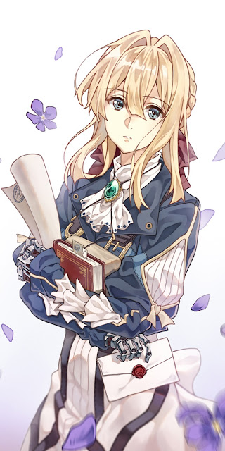 Wallpaper HD Anime Violet Evergarden for Android and Iphone