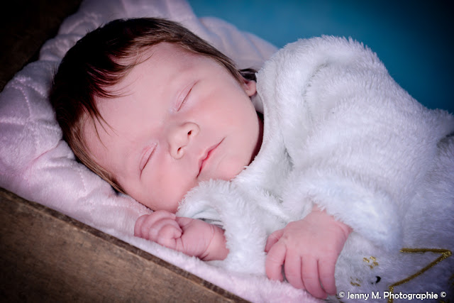 portrait bébé en studio 