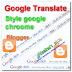 Demo: Chèn thanh translate google chroome vào blogger