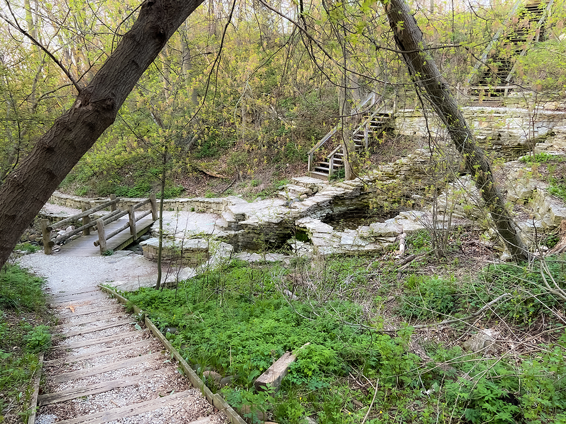 Waterfall Ravine Trails Convergence