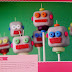 Robot cake pops