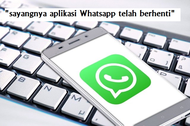 sayangnya whatsapp telah berhenti"