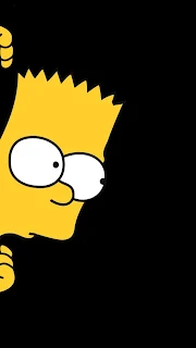 Bart Simpson Dark Wallpaper For Phone