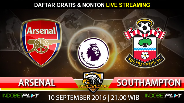 Prediksi Arsenal vs Southampton 10 September 2016 (Liga Inggris)
