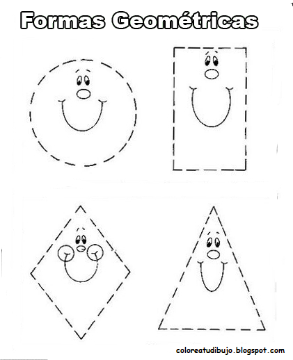 Dibujos de figuras geometricas para pintar