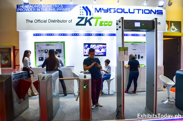 My Solutions ZK Teco exhibit booth