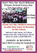 Tyrell Williams Primary Career Day is TODAYDon't Miss ItCome Interact . (tyrellwilliamscareerday)