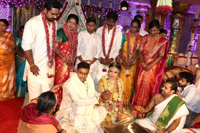 Actress Radhika Sarathkumar daughter Wedding Album