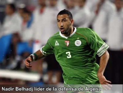 Nadir Belhadj defensa de Algeria