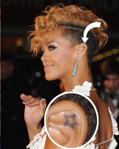 Let see all Rihanna's tattoo