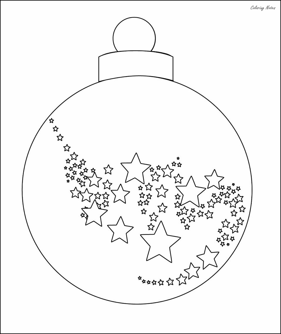 Download 30 Best Christmas Ornaments Coloring Pages Free Printable - COLORING PAGES FOR KIDS FREE PRINTABLE