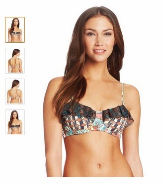 Women's Botanical Boats Underwire Bikini Top