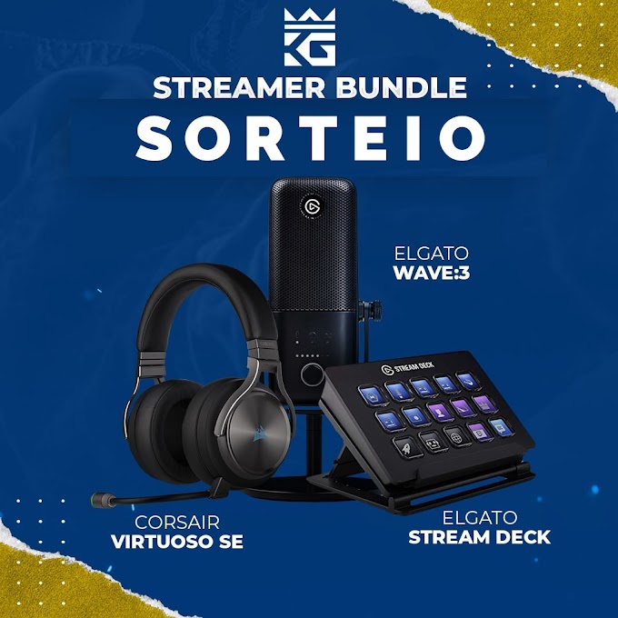 Sorteio de um Kit Live Stream