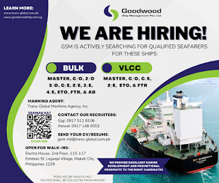 hiring crew for bulk carrier vessel