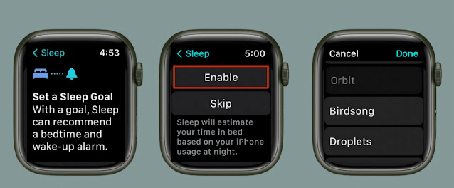How to track sleep with your Apple Watch