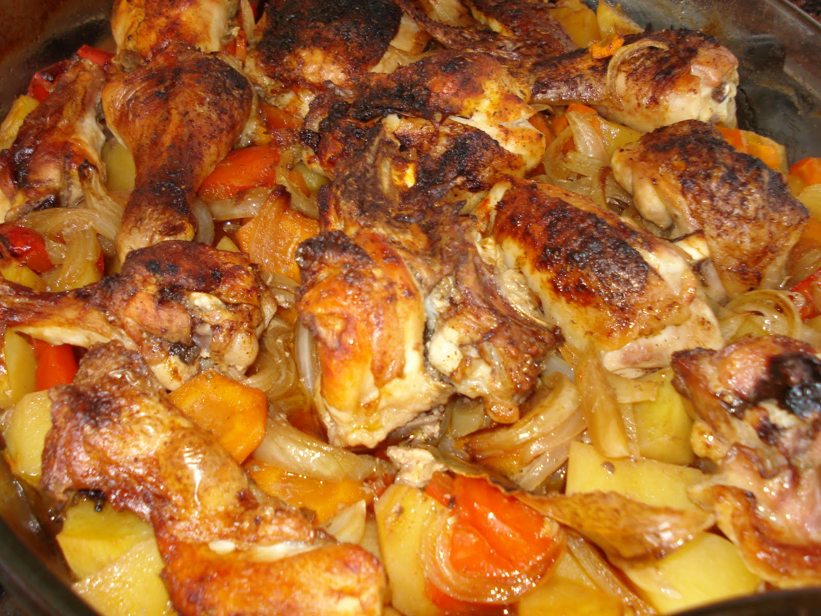 Mi Cocina de Recetas Variadas: Pollo asado con salsa de ...
