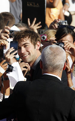 Chace Crawford promoting 