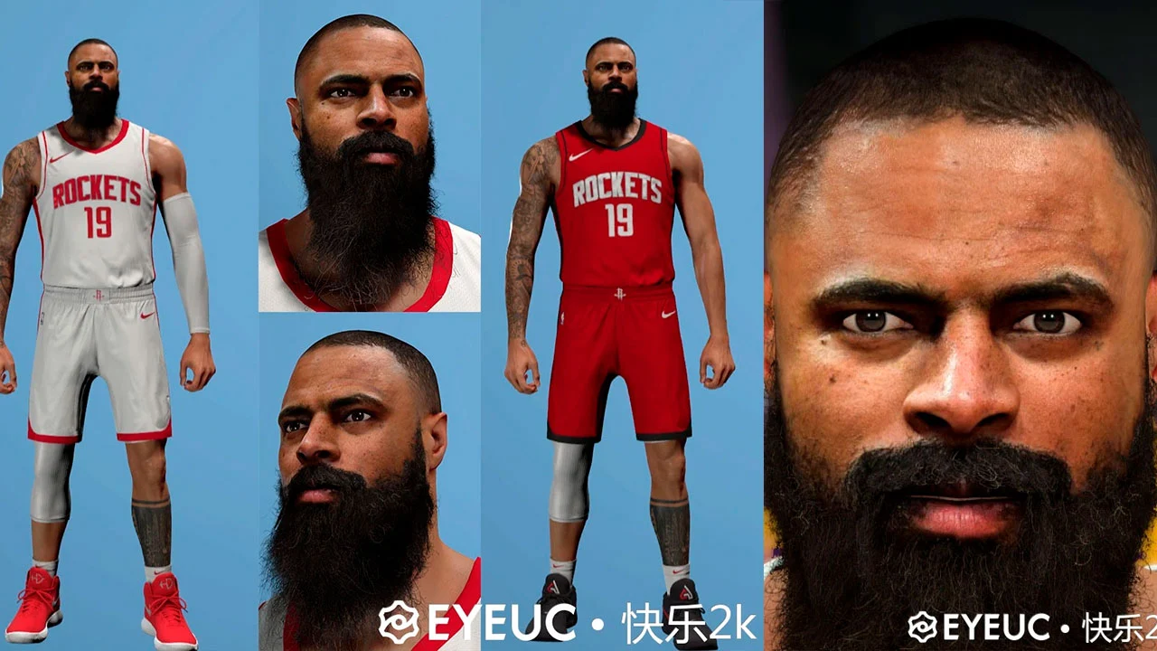 NBA 2K22 Tyson Chandler Cyberface