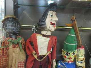 Vintage Puppets at NC Museum of Dolls, Toys & Miniatures in Spencer © Katrena